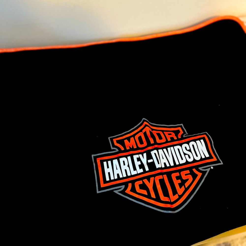 Harley-Davidson baby blanket